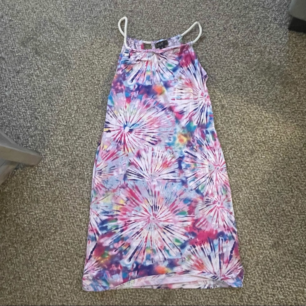 Tie die dress/cover up